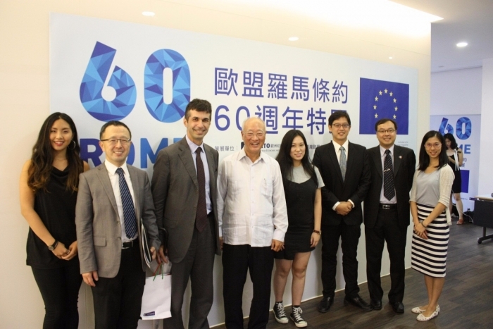 [Report] Exhibition of the 60th Anniversary of the Treaty of Rome hosted at National Taiwan University Library (Oct. 12-20, 2017)