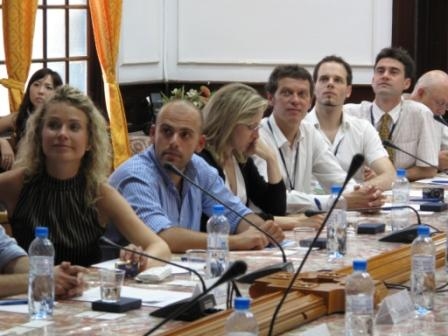 EU delegation visit EUTW office and Gallery of EU Histroy (Aug. 18, 2010)