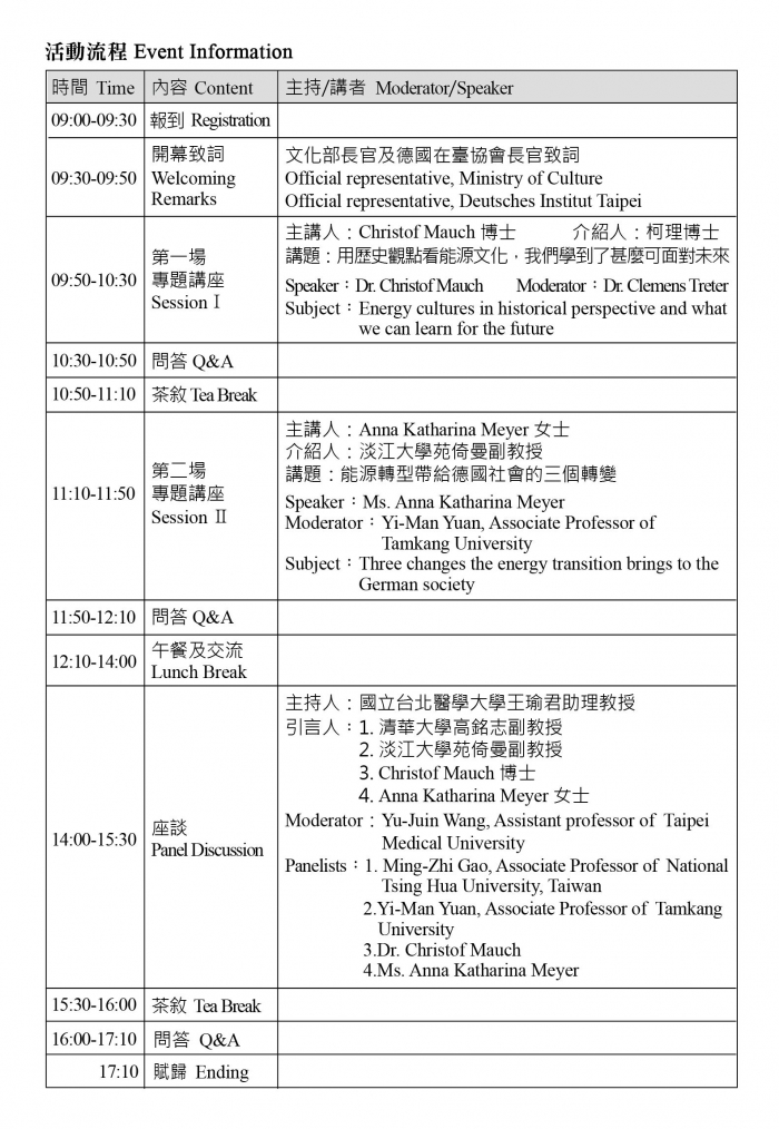 2015年10月20日「2015歐洲論壇」於台灣金融研訓院舉行